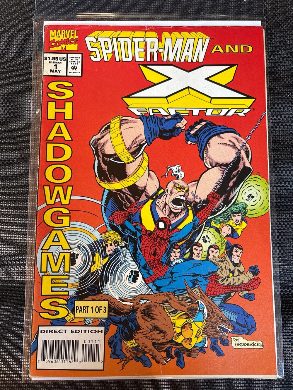 Spider-Man and X-Factor: Shadowgames #1 (May 1994, Marvel)